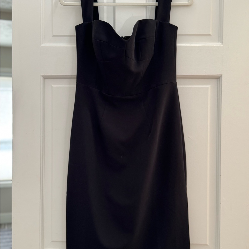 Milly Black Strapless Dress